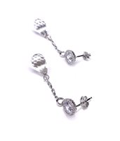 Orecchini Stocco Gioielli Donna in Argento Cristallo ORA 440 - ORA 440